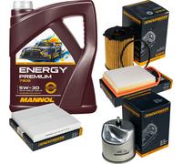 DENCKERMANN Controllo Set Energy Premium 5W-30 5L Per Mitsubishi ASX 1.6 DI-D