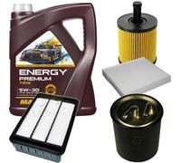 DENCKERMANN Controllo Set Energy Premium 5W-30 5L Per Mitsubishi Outlander II