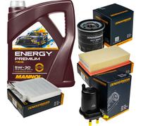 DENCKERMANN Controllo Set Energy Premium 5W-30 5L Per Nissan NV200 Evalia