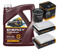 DENCKERMANN Controllo Set Energy Premium 5W-30 5L Per Opel Agila (B) 1.2 1.0
