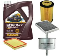 DENCKERMANN Controllo Set Energy Premium 5W-30 5L Per Opel Astra G CC 1.4