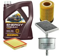 DENCKERMANN Controllo Set Energy Premium 5W-30 5L Per Opel Astra G CC 1.4