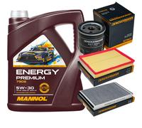 DENCKERMANN Controllo Set Energy Premium 5W-30 5L Per Opel Astra H 1.6 1.8