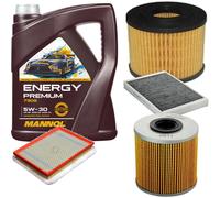 DENCKERMANN Controllo Set Energy Premium 5W-30 5L Per Opel Astra H Stufenheck