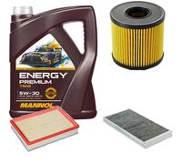 DENCKERMANN Controllo Set Energy Premium 5W-30 5L Per Opel Corsa C 1.3 CDTi