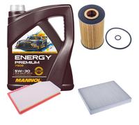 DENCKERMANN Controllo Set Energy Premium 5W-30 5L Per Opel Insignia B Caravan