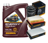 DENCKERMANN Controllo Set Energy Premium 5W-30 5L Per Renault Fluence 2.0 16V