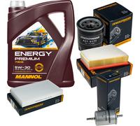 DENCKERMANN Controllo Set Energy Premium 5W-30 5L Per Renault Fluence 2.0 16V