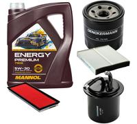 Denckermann Controllo Set Energy Premium 5W-30 5L Per Subaru Forester 2.0 AWD
