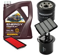 Denckermann Controllo Set Energy Premium 5W-30 5L Per Subaru Forester 2.0 AWD