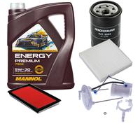 DENCKERMANN Controllo Set Energy Premium 5W-30 5L Per Suzuki SX4 1.6 VVT 4X4