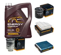 DENCKERMANN Controllo Set Energy Premium 5W-30 5L Per Toyota Auris 1.4 D-4D