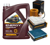 DENCKERMANN Controllo Set Energy Premium 5W-30 5L Per Toyota Auris 1.4 D-4D