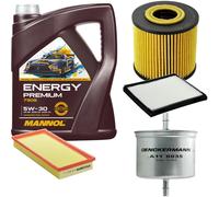 DENCKERMANN Controllo Set Energy Premium 5W-30 5L Per Volvo V40 Kombi 1.8 LPG