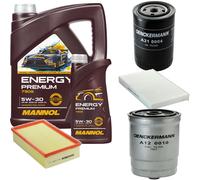 DENCKERMANN Controllo Set Energy Premium 5W-30 6L Per Audi 100 Avant 2.5 TDI