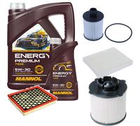 DENCKERMANN Controllo Set Energy Premium 5W-30 6L Per Chevrolet Malibu 2.0 D
