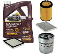 DENCKERMANN Controllo Set Energy Premium 5W-30 6L Per Chrysler Voyager IV 2.5