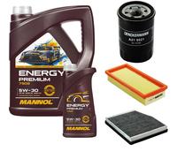 DENCKERMANN Controllo Set Energy Premium 5W-30 6L Per Fiat Punto Van 1.2 60