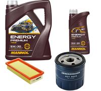 DENCKERMANN Controllo Set Energy Premium 5W-30 6L Per Fiat Punto Van 1.2 60