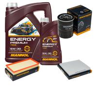 DENCKERMANN Controllo Set Energy Premium 5W-30 6L Per Fiat Stilo 1.4 16V