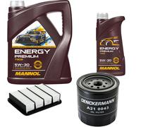 DENCKERMANN Controllo Set Energy Premium 5W-30 6L Per Ford Ranger 2.5 TD 4x4