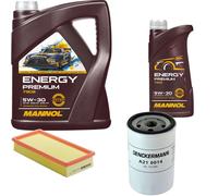 DENCKERMANN Controllo Set Energy Premium 5W-30 6L Per Ford Transit Kasten 2.0