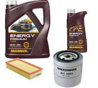 DENCKERMANN Controllo Set Energy Premium 5W-30 6L Per Ford Transit Kasten 2.0