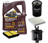 DENCKERMANN Controllo Set Energy Premium 5W-30 6L Per Honda Civic VI Fastback