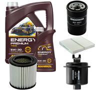 DENCKERMANN Controllo Set Energy Premium 5W-30 6L Per Honda CR-V II 2.0