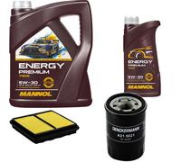 DENCKERMANN Controllo Set Energy Premium 5W-30 6L Per Honda CRX III 1.6 ESi