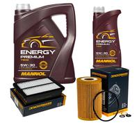 DENCKERMANN Controllo Set Energy Premium 5W-30 6L Per Hyundai I30 1.6 CDI