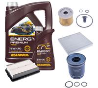 Denckermann Controllo Set Energy Premium 5W-30 6L per Hyundai Kona 1.6 Crdi
