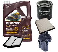 DENCKERMANN Controllo Set Energy Premium 5W-30 6L Per Hyundai Matrix 1.6 1.8