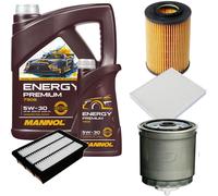 DENCKERMANN Controllo Set Energy Premium 5W-30 6L Per Hyundai Santa Fé II 2.2