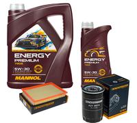 DENCKERMANN Controllo Set Energy Premium 5W-30 6L Per Jeep Cherokee 3.7 4x4
