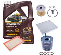 Denckermann Controllo Set Energy Premium 5W-30 6L per Kia Stonic 1.6