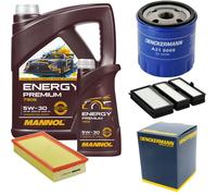 DENCKERMANN Controllo Set Energy Premium 5W-30 6L Per Lancia Zeta 2.0 Turbo