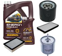 DENCKERMANN Controllo Set Energy Premium 5W-30 6L Per Mazda Tribute 2.3 AWD