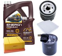 DENCKERMANN Controllo Set Energy Premium 5W-30 6L Per Mercedes-Benz A-Klasse