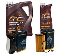 DENCKERMANN Controllo Set Energy Premium 5W-30 6L Per Mercedes-Benz C-Klasse