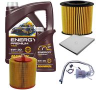 DENCKERMANN Controllo Set Energy Premium 5W-30 6L Per Mercedes-Benz E-Klasse
