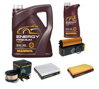 Denckermann Controllo Set Energy Premium 5W-30 6L per Mercedes-Benz Glc 220 a D