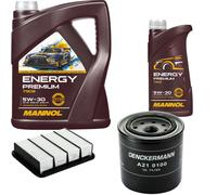 DENCKERMANN Controllo Set Energy Premium 5W-30 6L Per Mitsubishi Space Runner