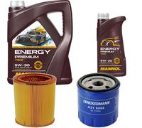DENCKERMANN Controllo Set Energy Premium 5W-30 6L Per Nissan Micra II 1.5 D