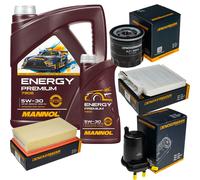 DENCKERMANN Controllo Set Energy Premium 5W-30 6L Per Nissan NV200 Evalia