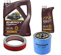 DENCKERMANN Controllo Set Energy Premium 5W-30 6L Per Nissan Pick-Up 2.4 4WD
