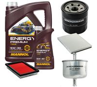 DENCKERMANN Controllo Set Energy Premium 5W-30 6L Per Nissan Primera 1.6 16V