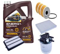 DENCKERMANN Controllo Set Energy Premium 5W-30 6L Per Nissan Qashqai II