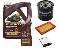 DENCKERMANN Controllo Set Energy Premium 5W-30 6L Per Nissan Tiida Schrägheck