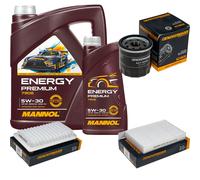 DENCKERMANN Controllo Set Energy Premium 5W-30 6L Per Opel Agila (B) 1.2 1.0